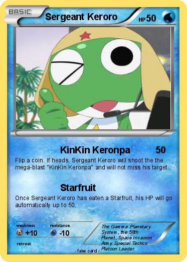 Pokemon Sergeant Keroro