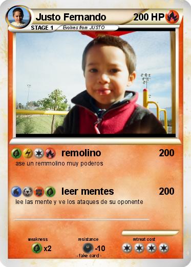 Pokemon Justo Fernando