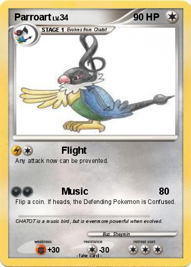 Pokemon Parroart