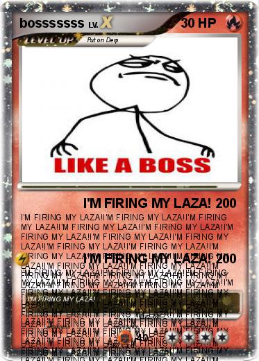 Pokemon bosssssss