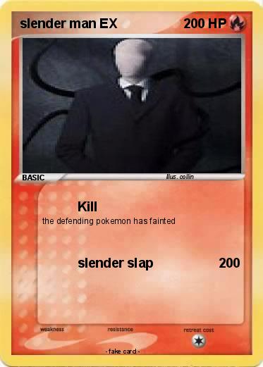 Pokemon slender man EX