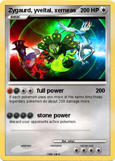 Pokemon Zygaurd, yveltal, xerneas