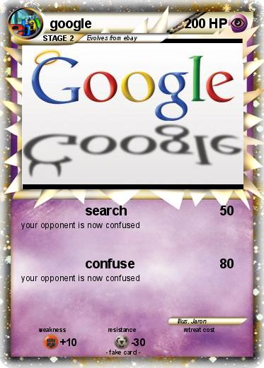 Pokemon google