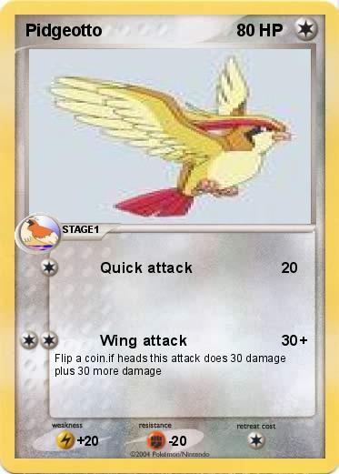 Pokemon Pidgeotto