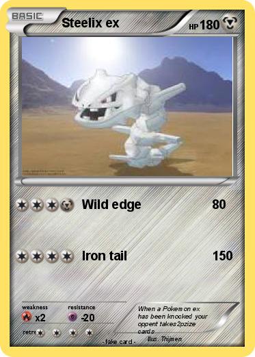 Pokemon Steelix ex
