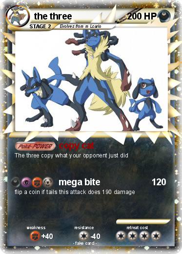 Pokemon the three