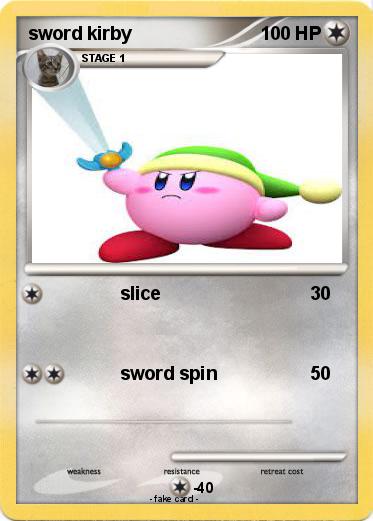Pokemon sword kirby