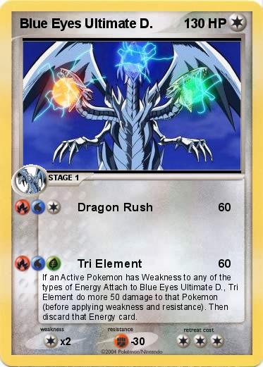Pokemon Blue Eyes Ultimate D.