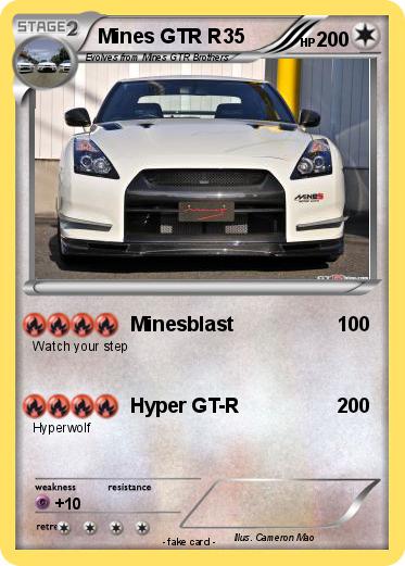 Pokemon Mines GTR R35