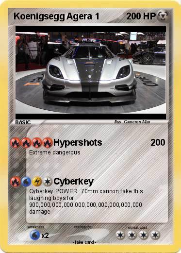 Pokemon Koenigsegg Agera 1