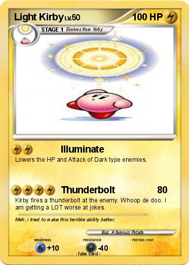 Pokemon Light Kirby