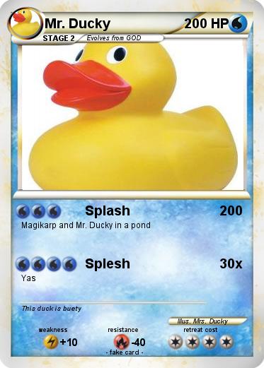 Pokemon Mr. Ducky