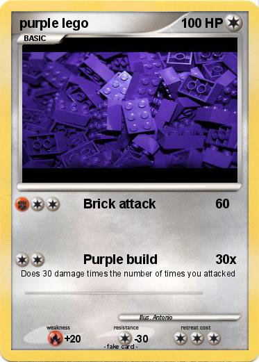 Pokemon purple lego