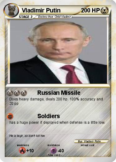 Pokemon Vladimir Putin