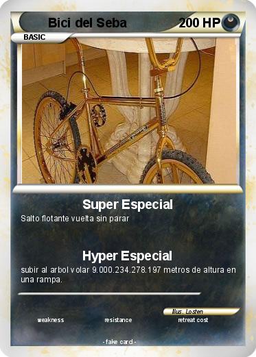 Pokemon Bici del Seba
