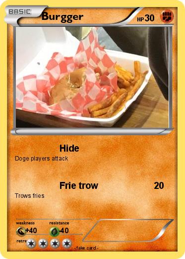 Pokemon Burgger