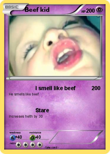 Pokemon Beef kid