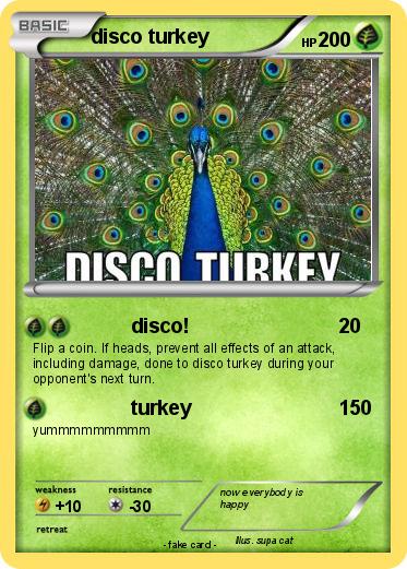 Pokemon disco turkey