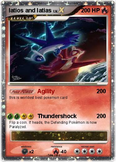 Pokemon latios and latias