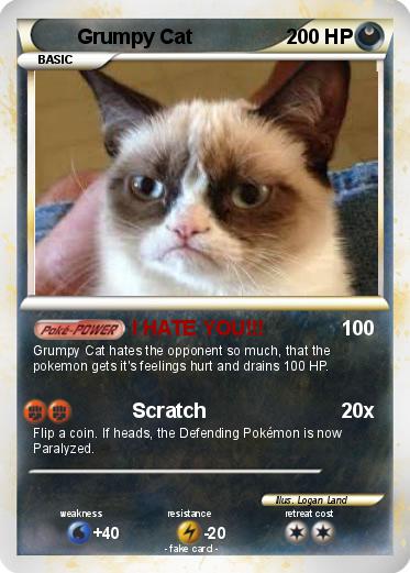 Pokemon Grumpy Cat