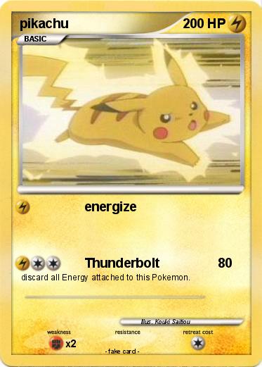 Pokemon pikachu