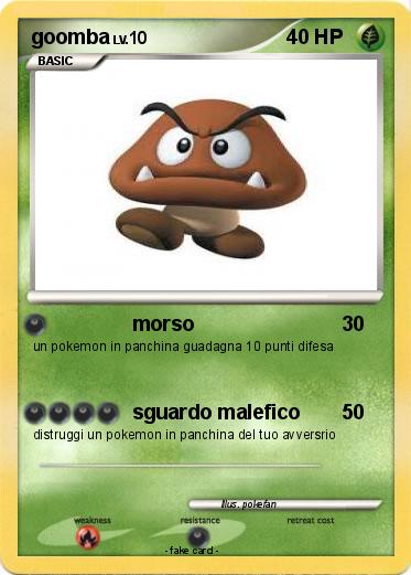 Pokemon goomba
