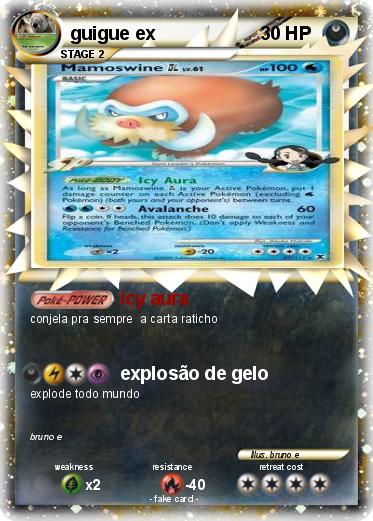 Pokemon guigue ex