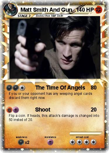 Pokemon Matt Smith And Gun