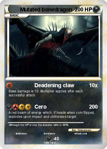 Pokemon Mutated bonedragon