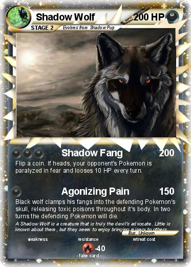 Pokemon Shadow Wolf