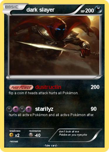 Pokemon dark slayer