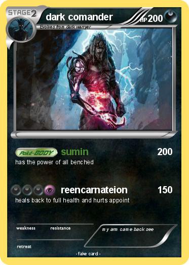 Pokemon dark comander