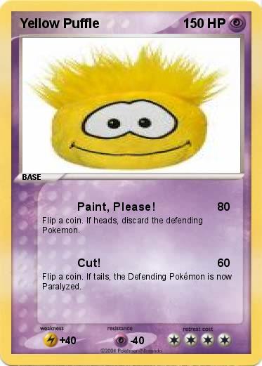 Pokemon Yellow Puffle
