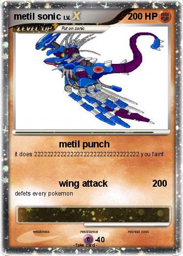 Pokemon metil sonic