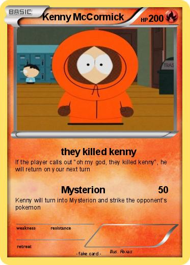 Pokemon Kenny McCormick