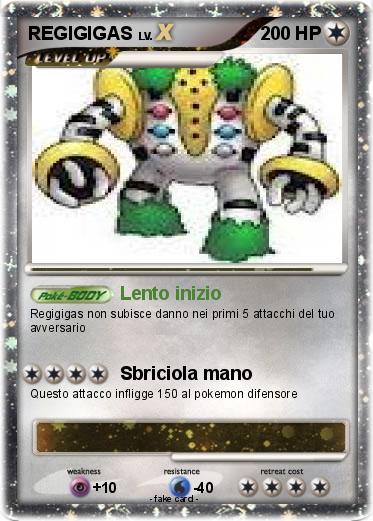 Pokemon REGIGIGAS