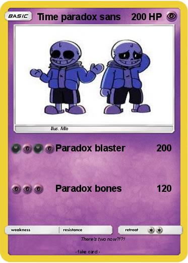 Pokemon Time paradox sans