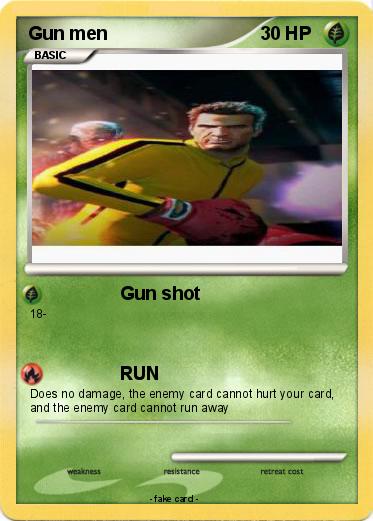 Pokemon Gun men