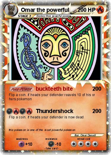 Pokemon Omar the powerful