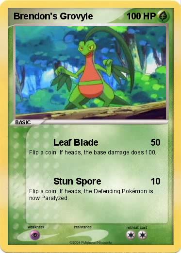 Pokemon Brendon's Grovyle