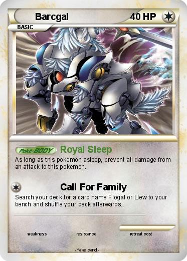 Pokemon Barcgal