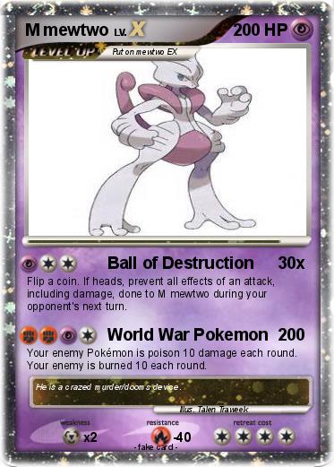 Pokemon M mewtwo
