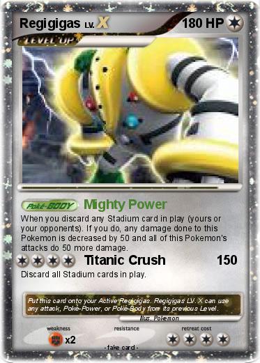 Pokemon Regigigas