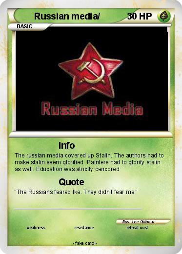 Pokemon Russian media/