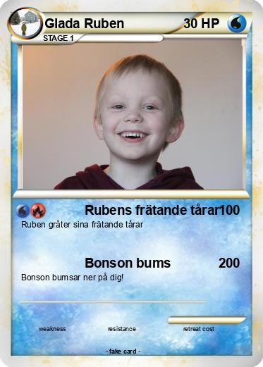 Pokemon Glada Ruben