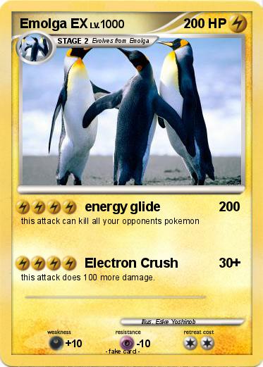 Pokemon Emolga EX