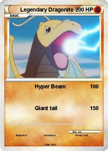 Pokemon Legendary Dragonite
