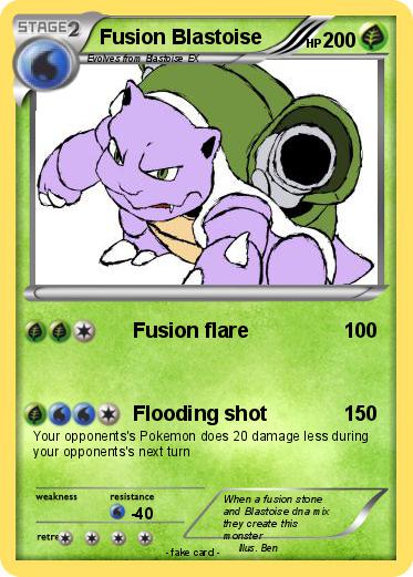 Pokemon Fusion Blastoise