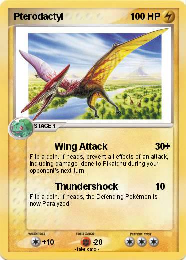 Pokemon Pterodactyl
