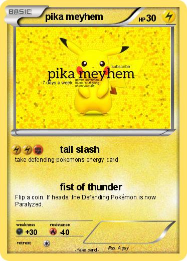 Pokemon pika meyhem